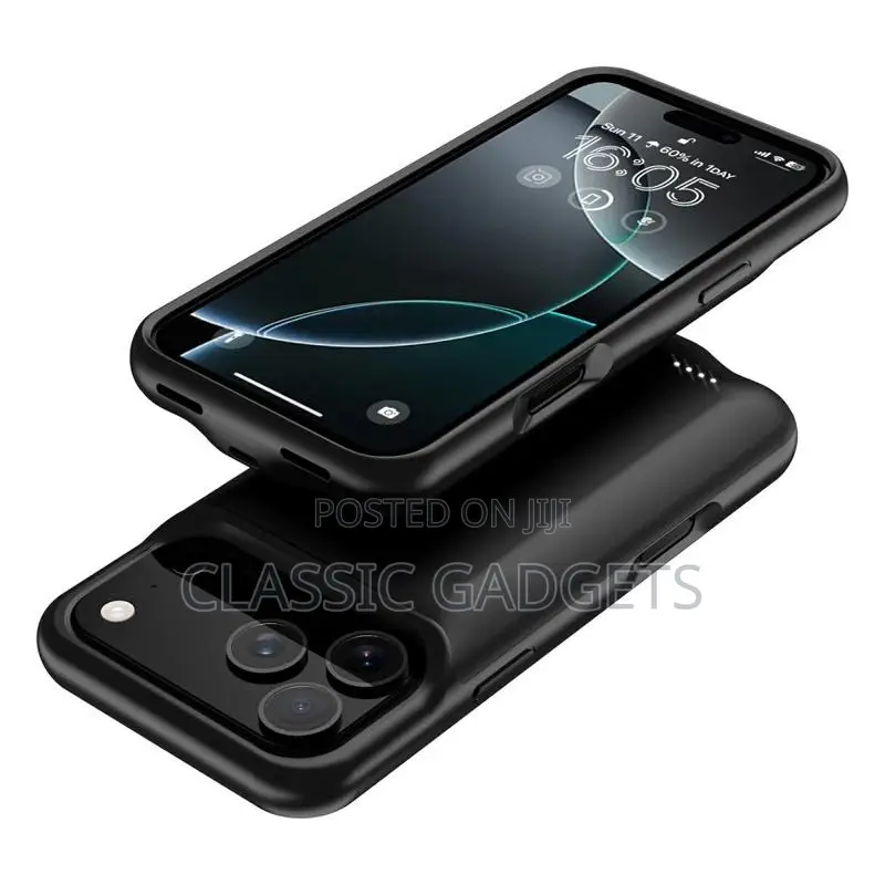 Rechargeable Backup Battery Case for iPhone 17 Pro Max /17 Pro(7000mah