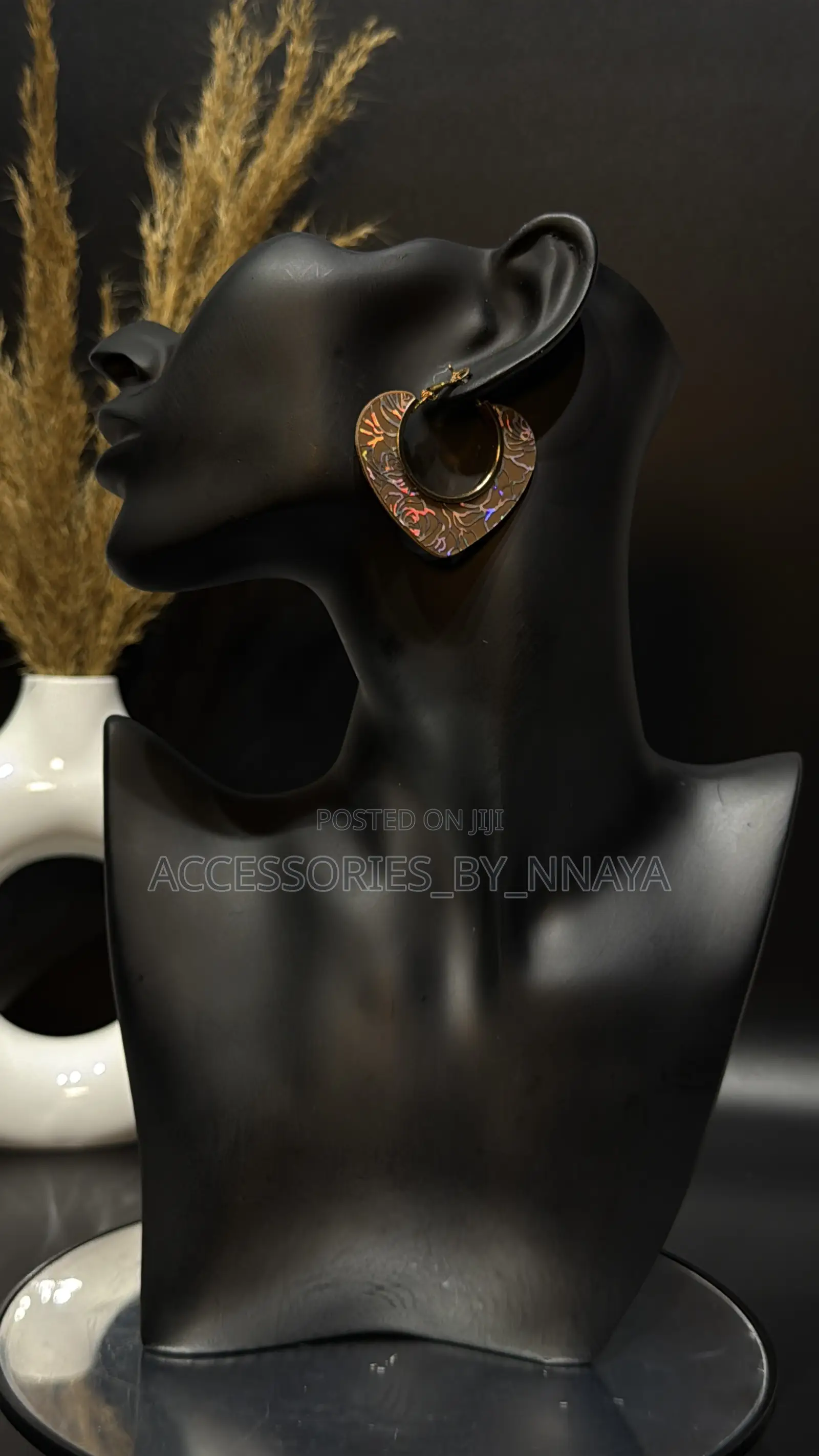 Brown Earring