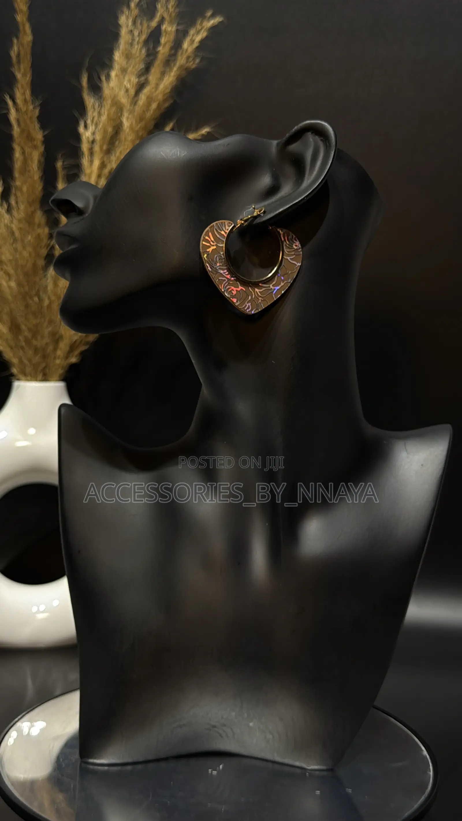 Brown Earring