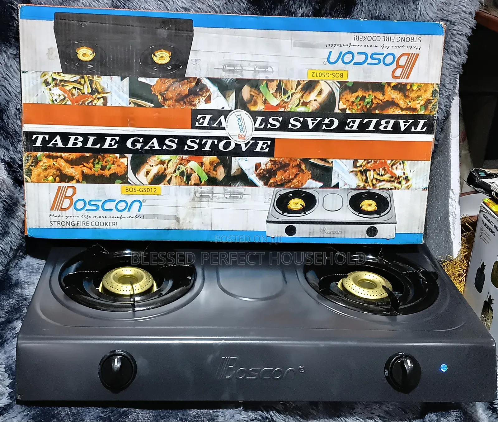 Table Gas With Two Bouner