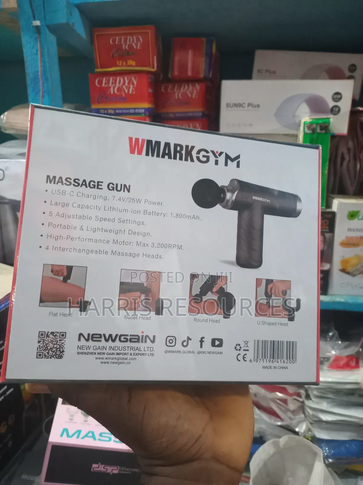 Wmark Gym Facial Massage Gun