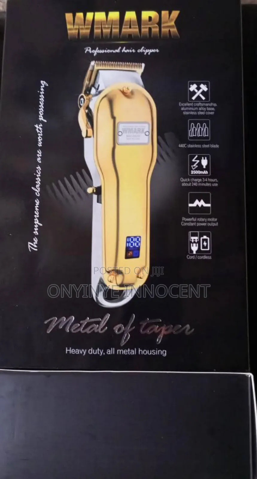 Rechargeable Hair Clipper