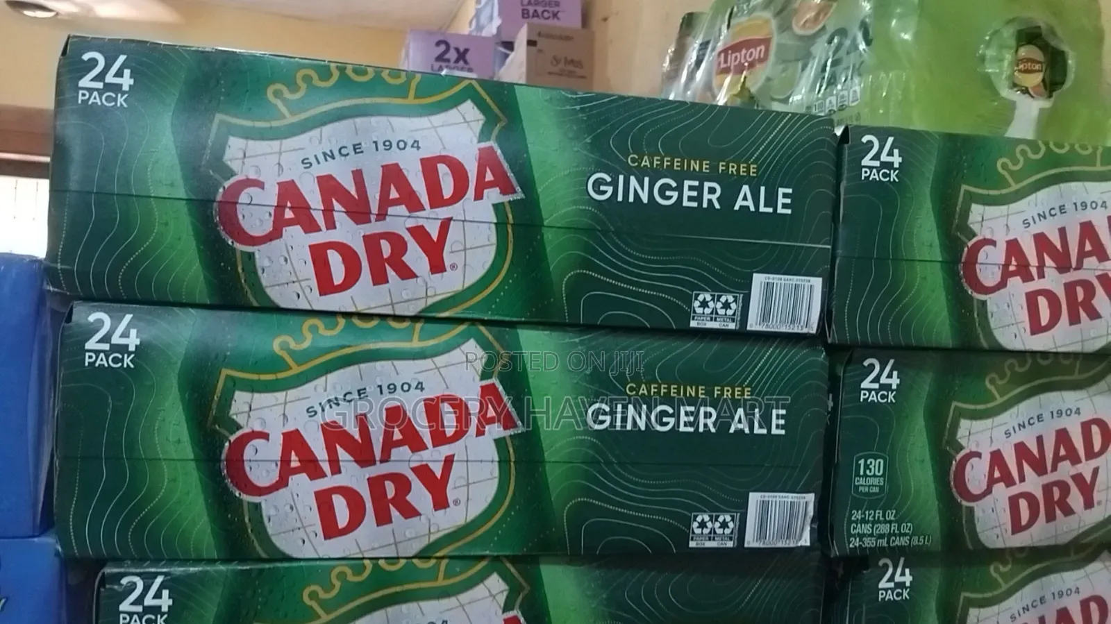 Canada Dry Ginger Ale 355ml Cans, 24 Pack