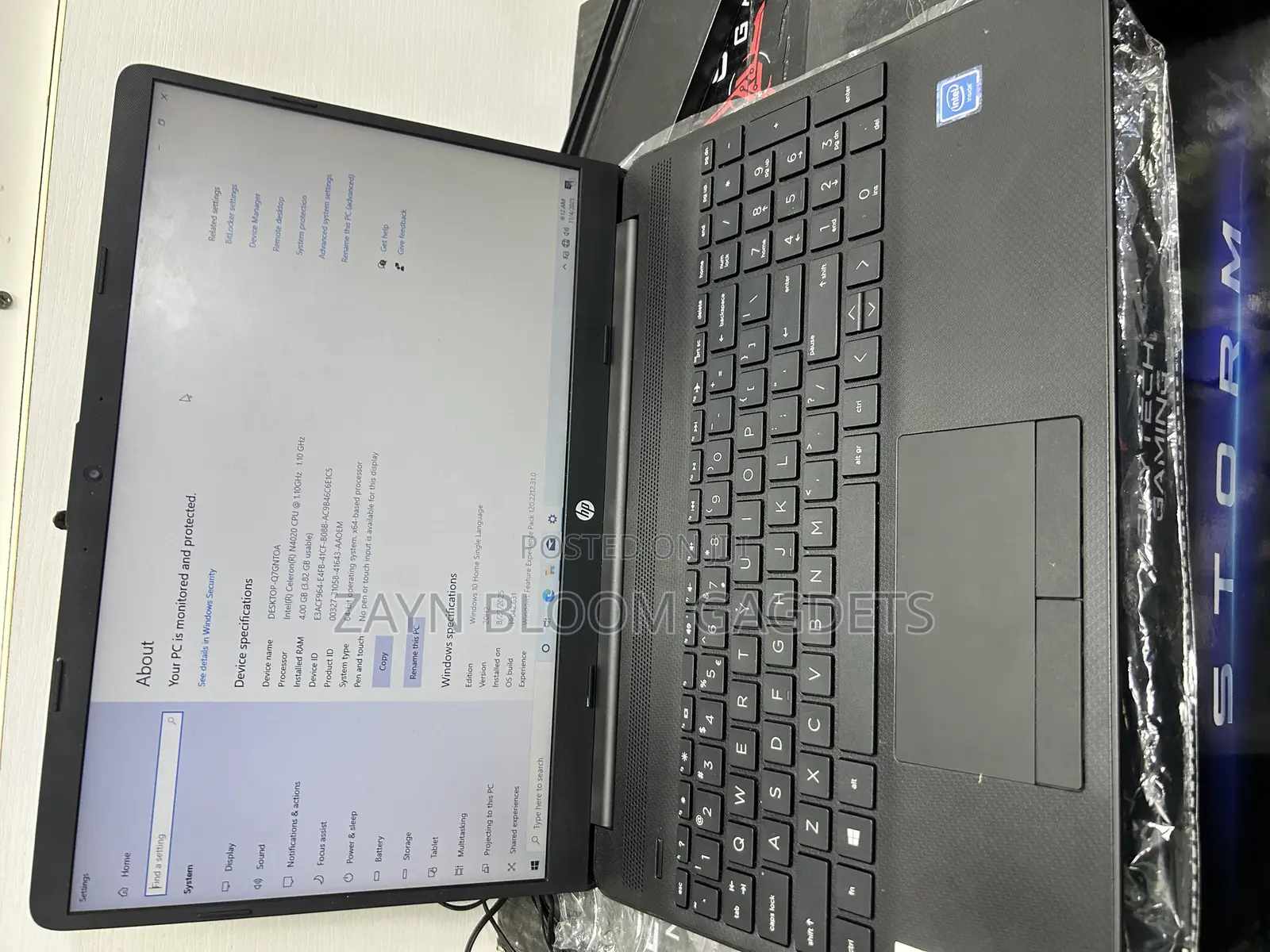 Laptop HP 15 8GB Intel Celeron HDD 500GB