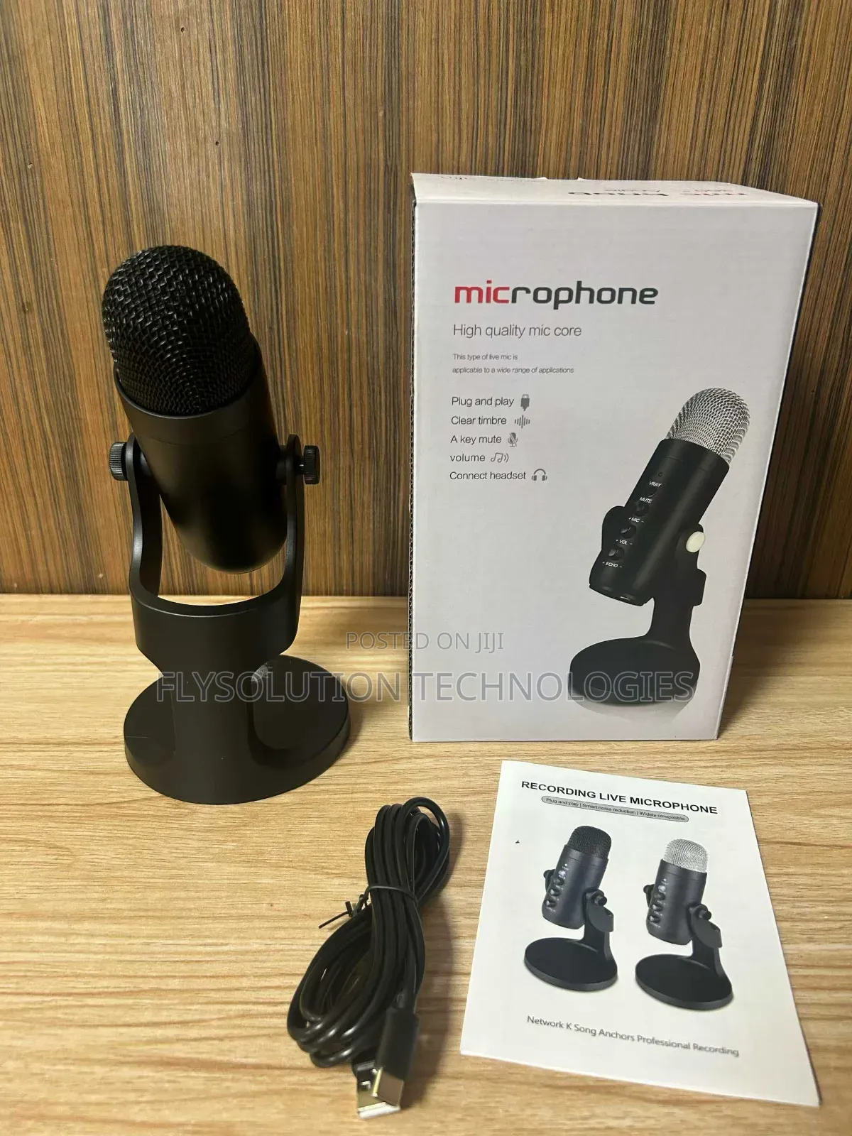 Professional Desktop Usb Condenser Podcast Microphone