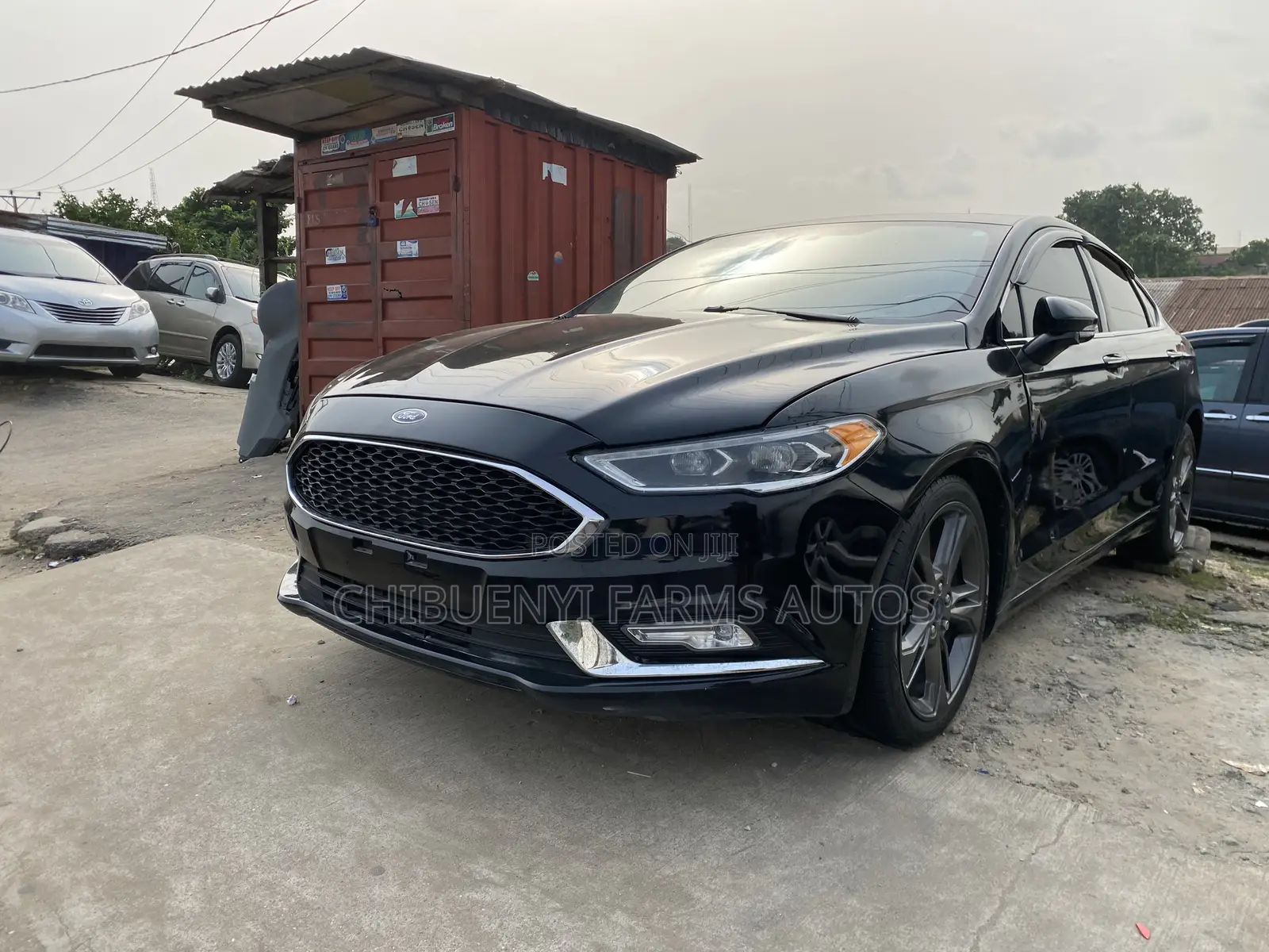 Ford Fusion Sport AWD 2017 Black
