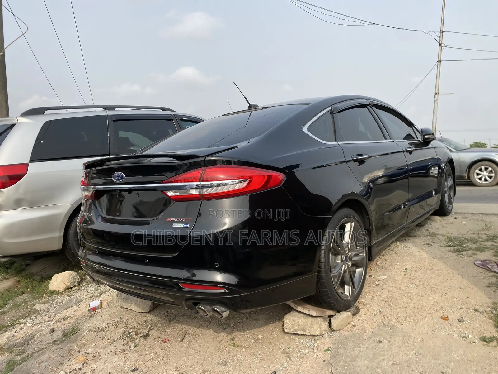 Ford Fusion Sport AWD 2017 Black