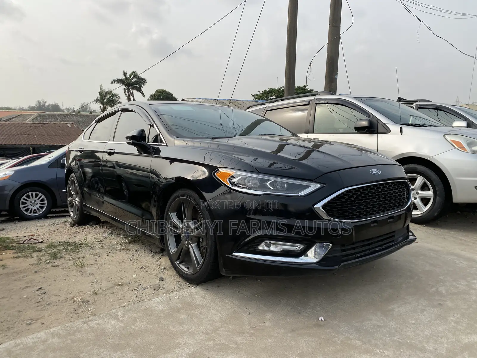 Ford Fusion Sport AWD 2017 Black