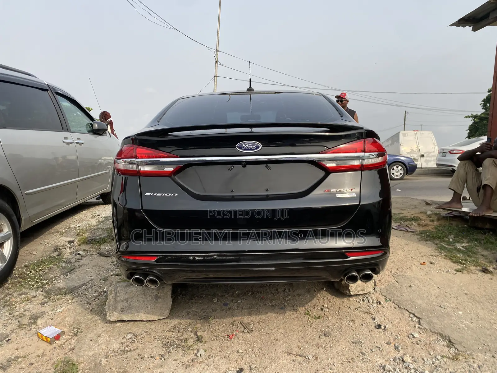 Ford Fusion Sport AWD 2017 Black