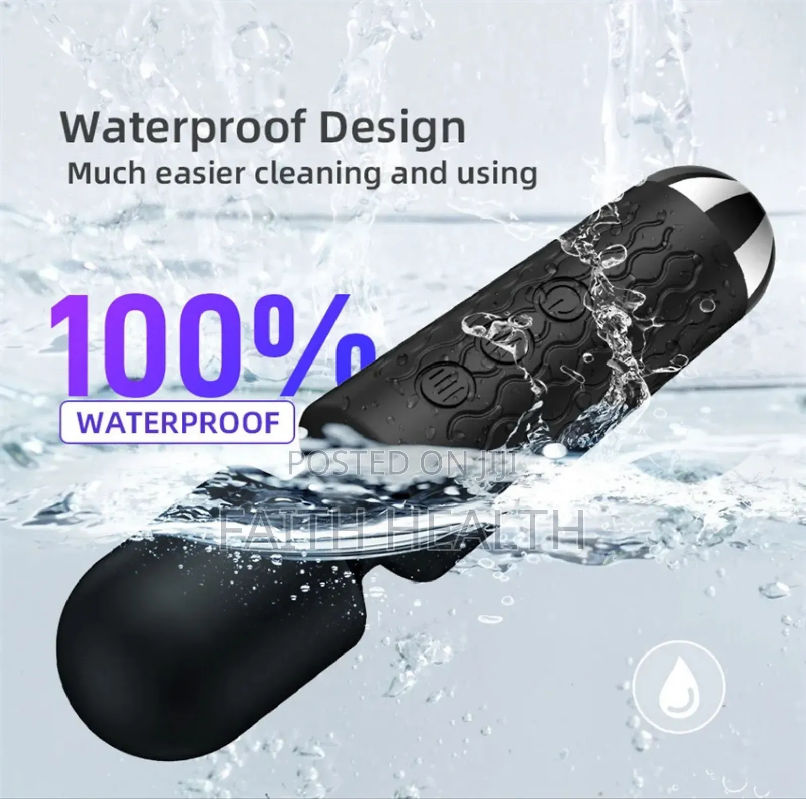 1pc-Portable Electric Massage Stick With 8 Adjustable 20 Mode