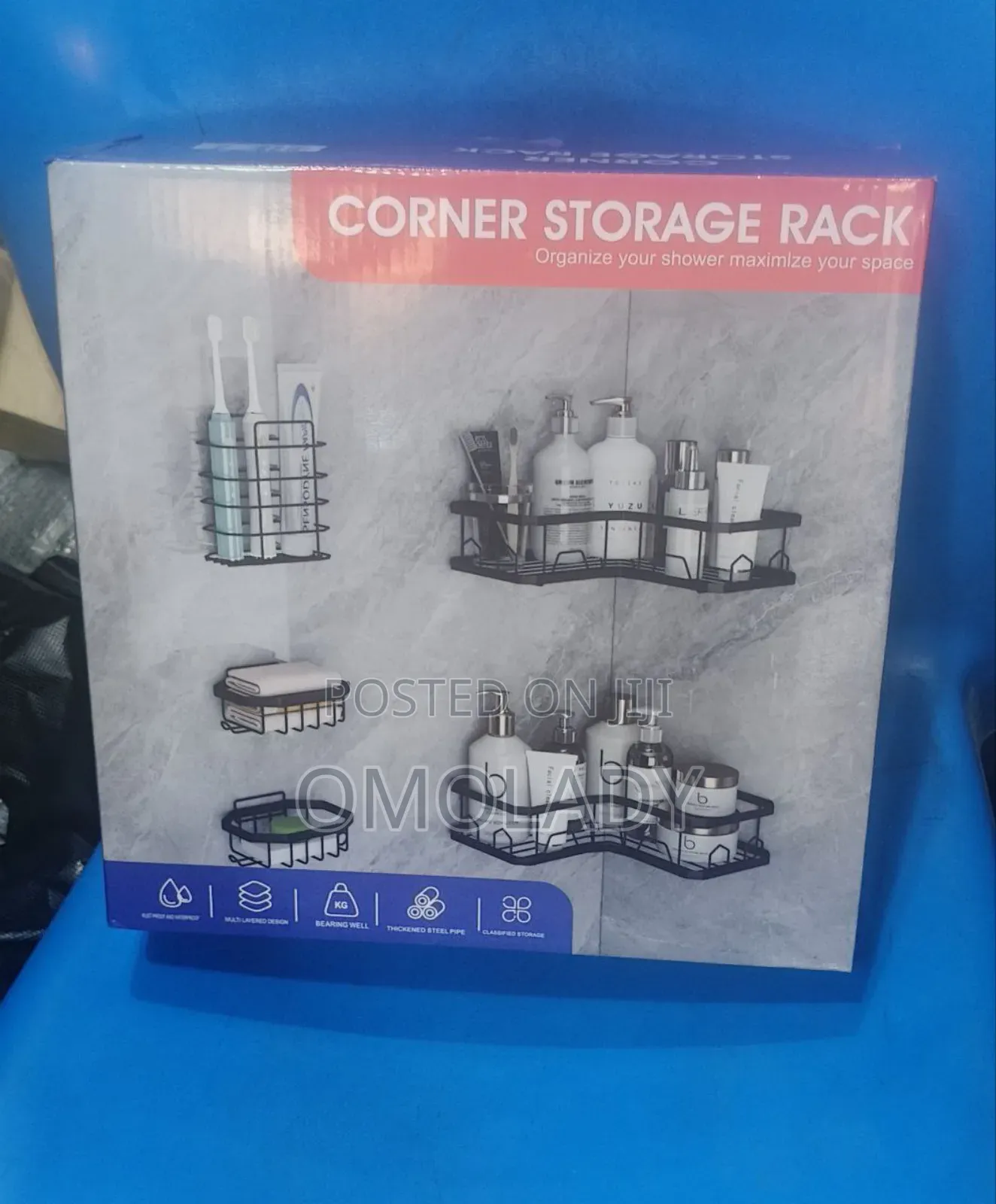Corner Storafe Rack Organizer Set
