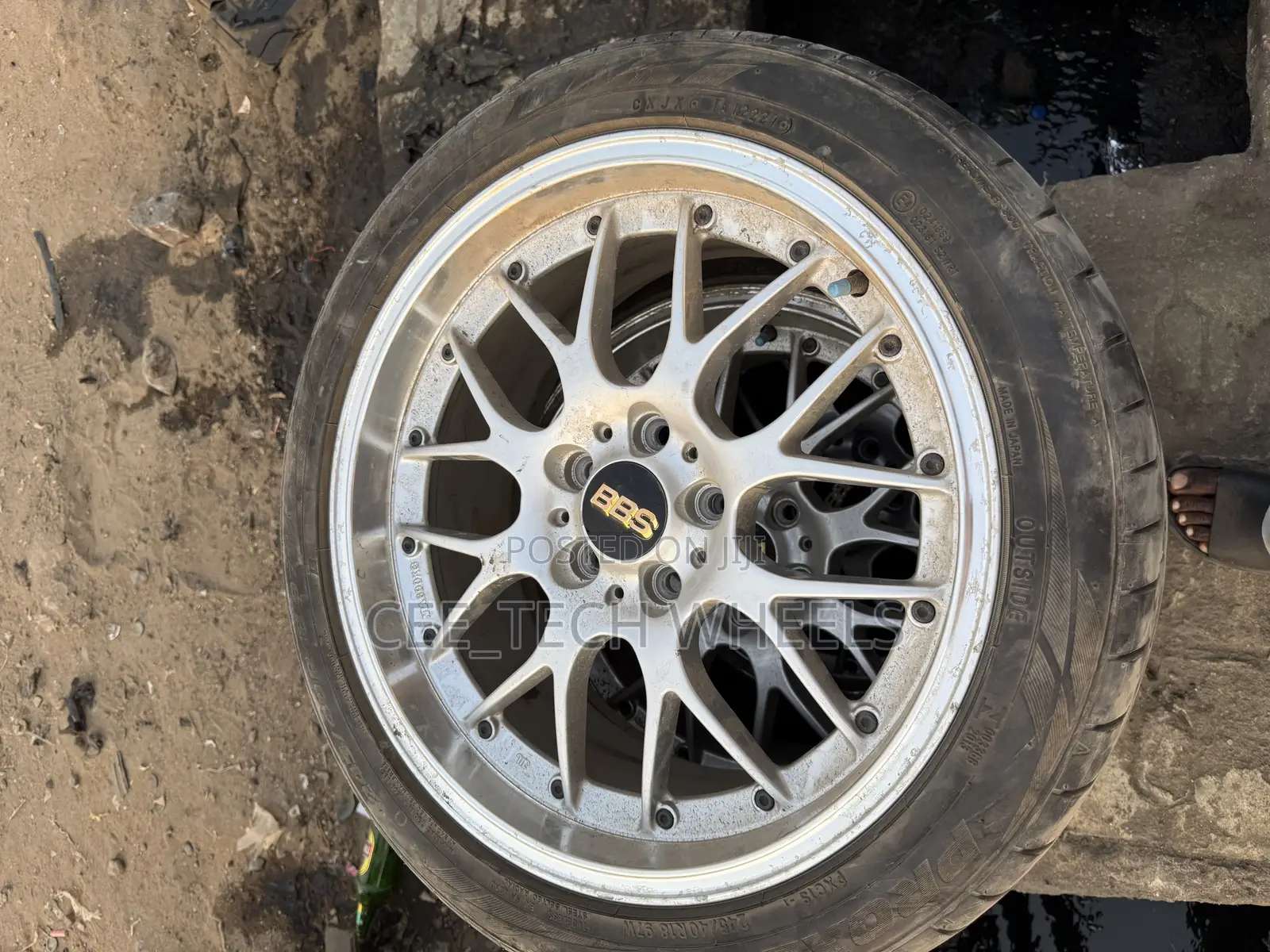 Bbs Staggered 18-inch For Sports Cars. Very Clean