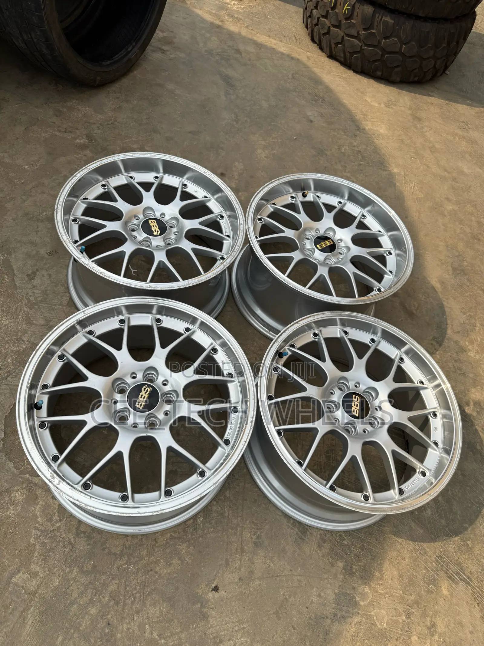 Bbs Staggered 18-inch For Sports Cars. Very Clean