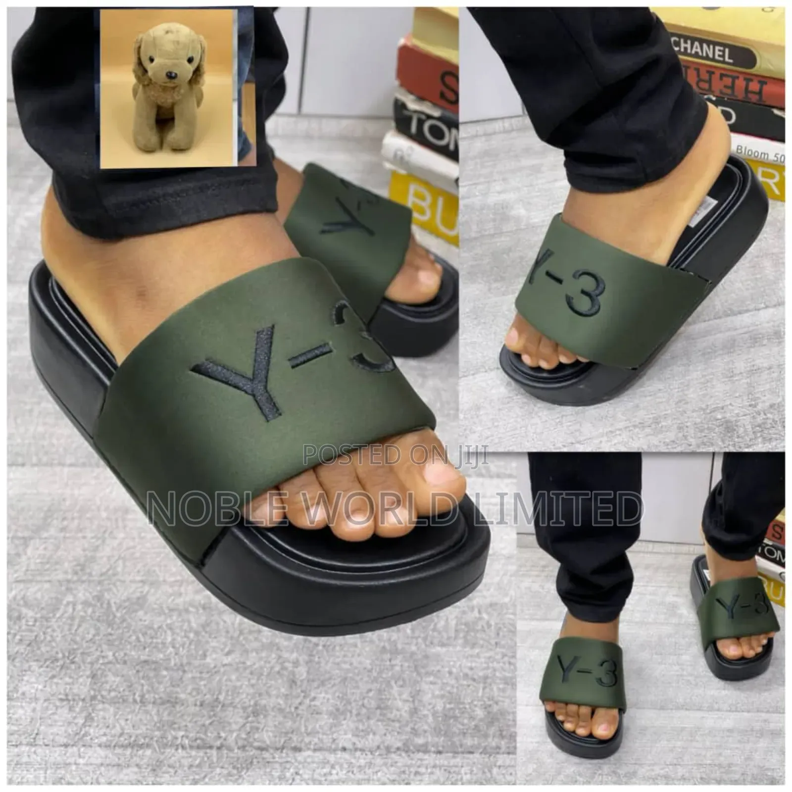 Y3 Comfortable Slides NGN 6dj