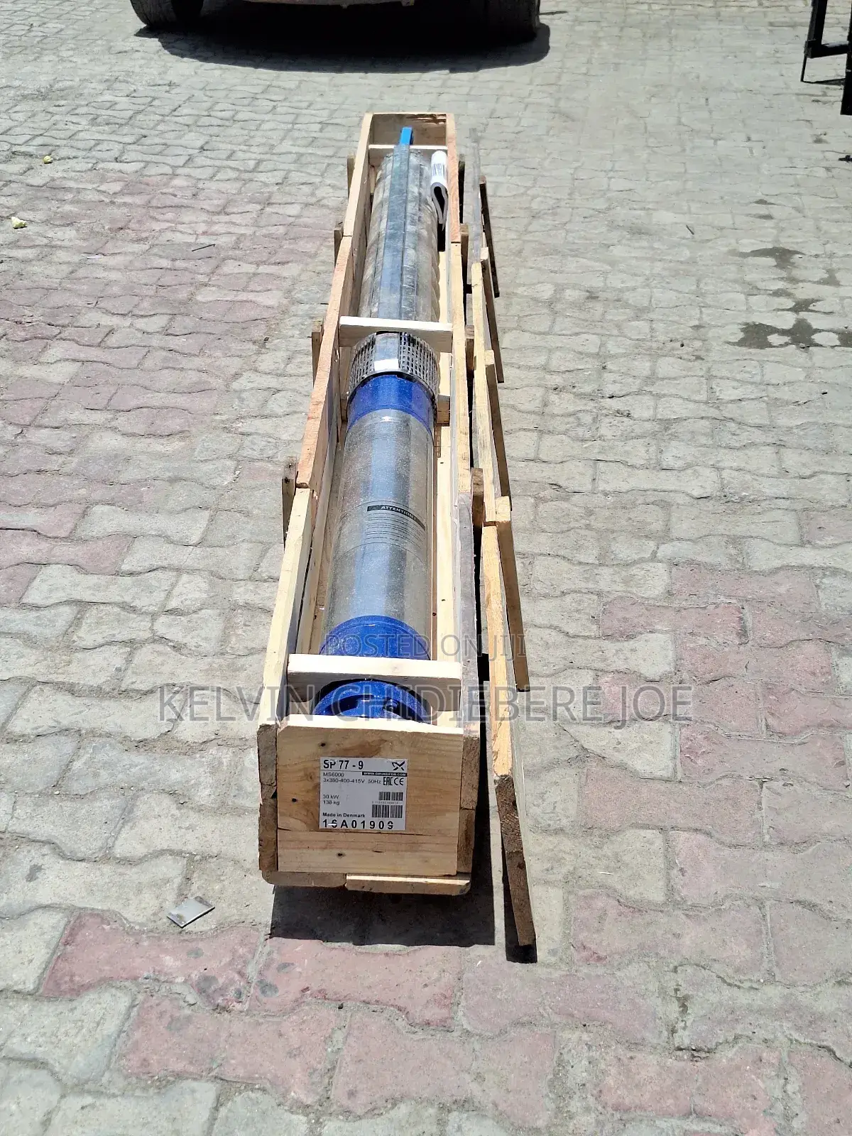 Grundfos Sp 77-9 Stainless Steel Submersible Borehole Pump, 30kw, 40hp