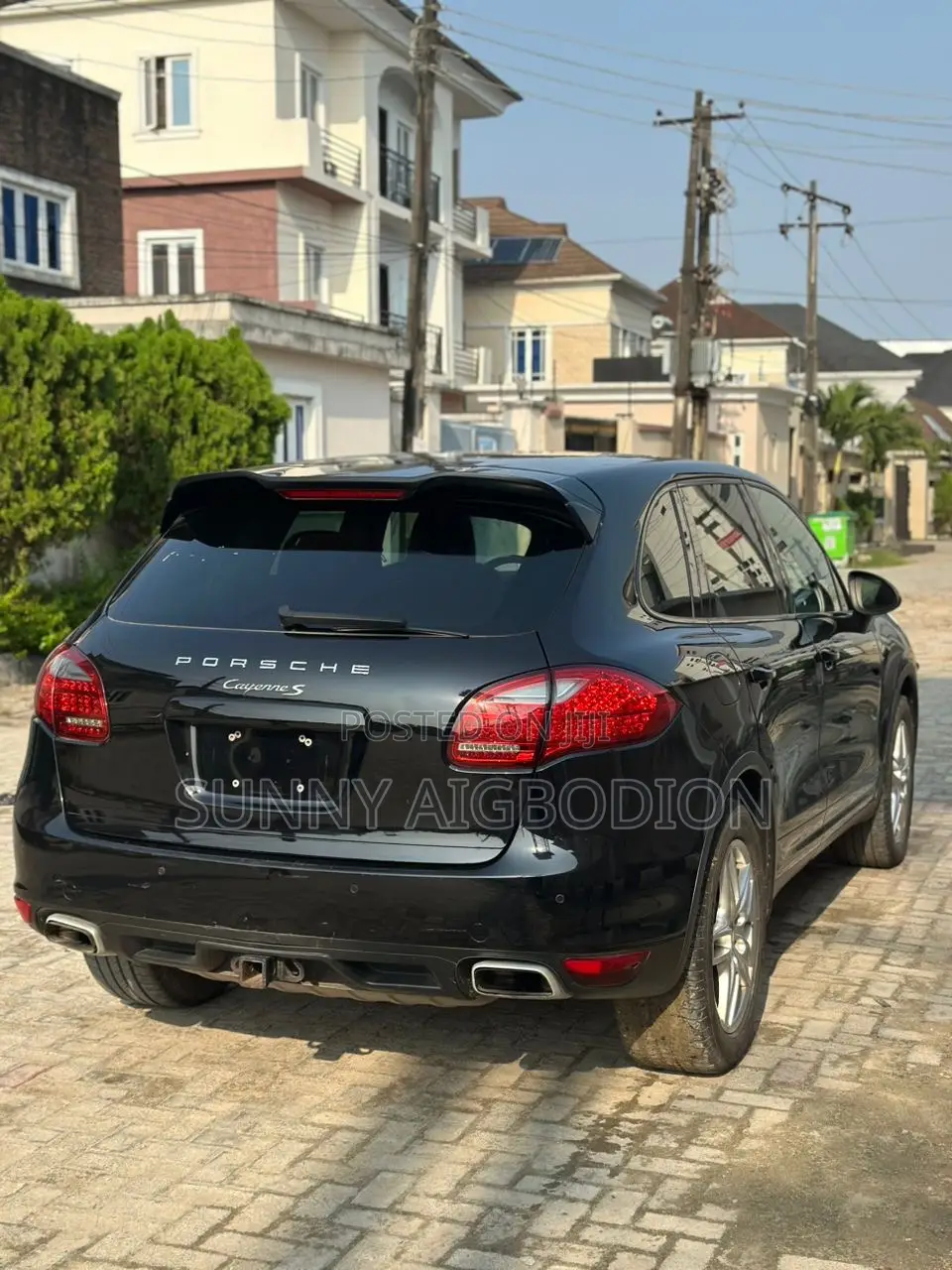 Porsche Cayenne S 4dr SUV AWD (4.8L 8cyl 8A) 2014 Black