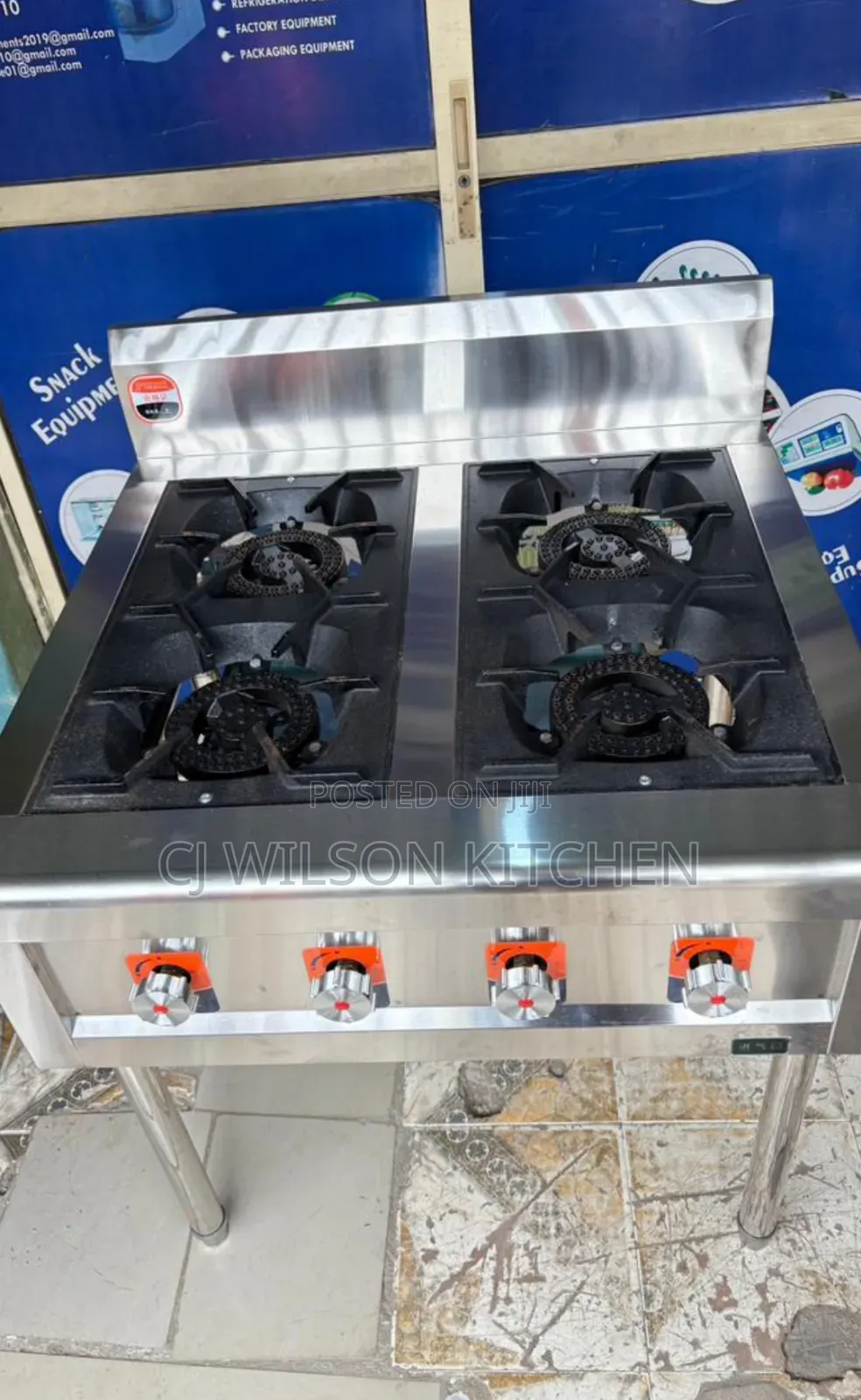 4 Burner Gas Cooker