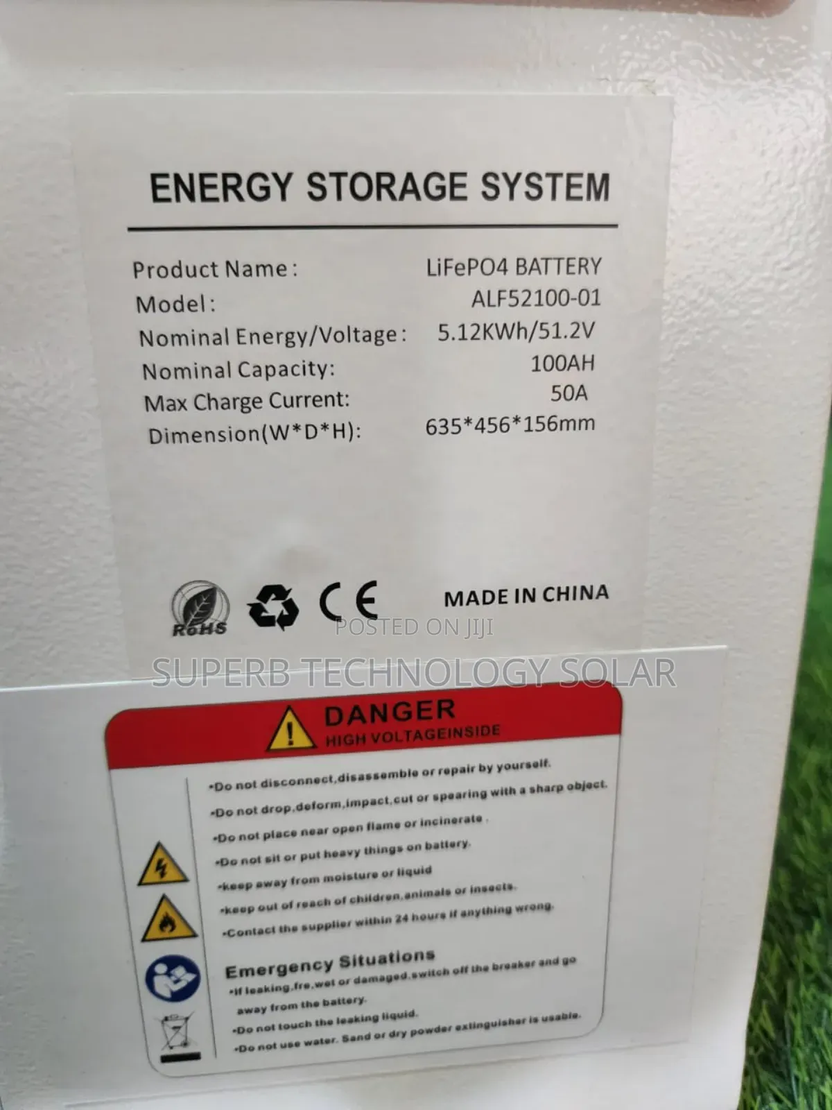 5kwh 48v Solar Ton Lithium Battery Instock With 5yrs Warranty