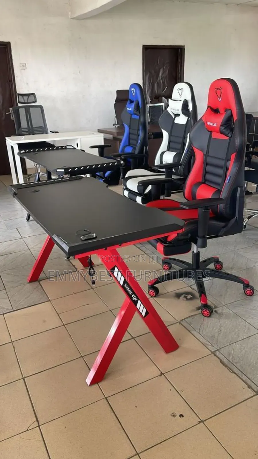 Computer Table And Chair.
