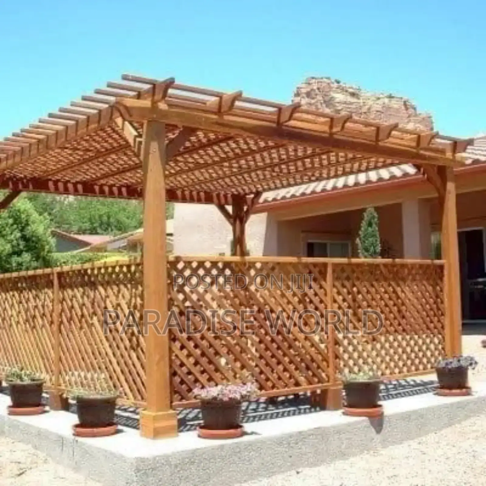 Premium Pergola Construction, Outdoor Unit