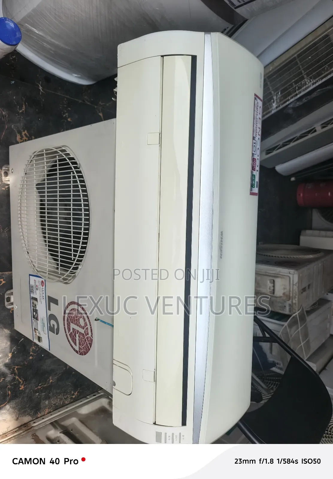 Lg Gen Cool Split Unit Ac Lg 1hp Korean Used 100% Copper Condenser