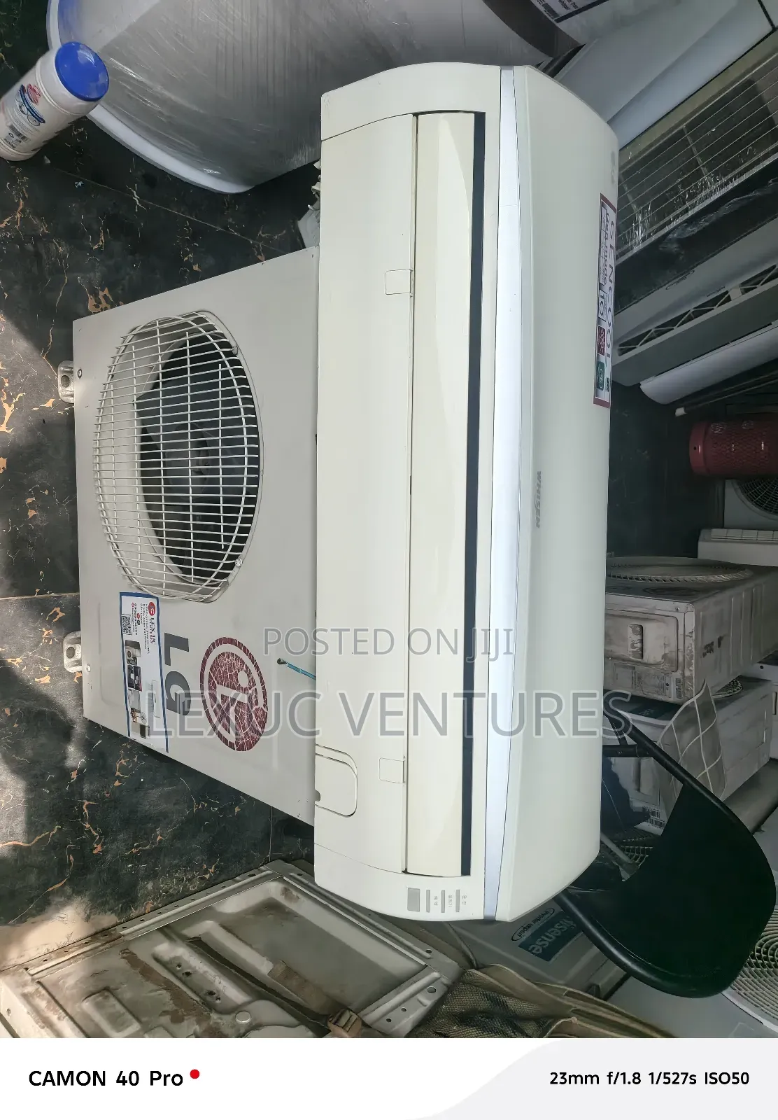 Lg Gen Cool Split Unit Ac Lg 1hp Korean Used 100% Copper Condenser