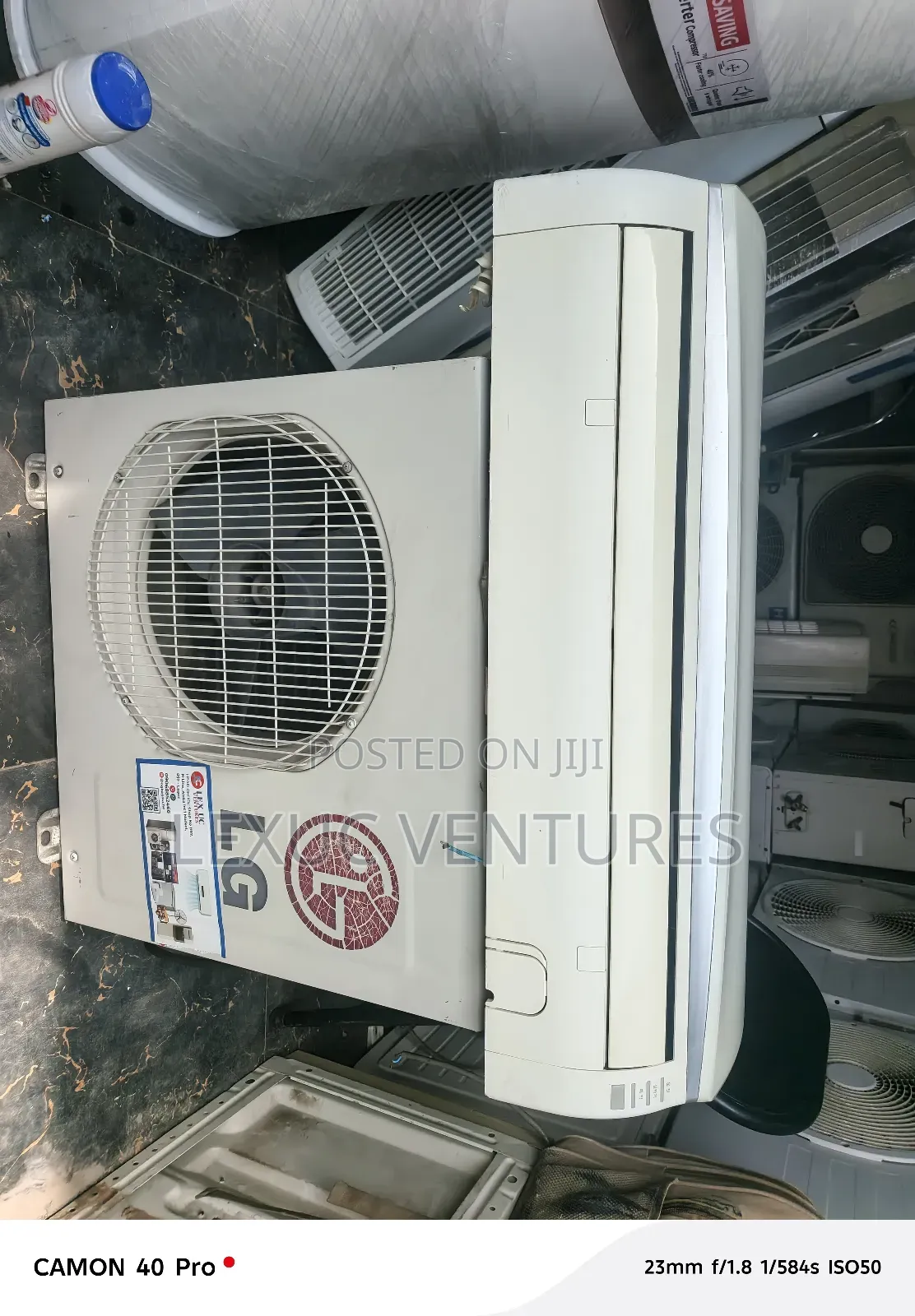 Lg Gen Cool Split Unit Ac Lg 1hp Korean Used 100% Copper Condenser
