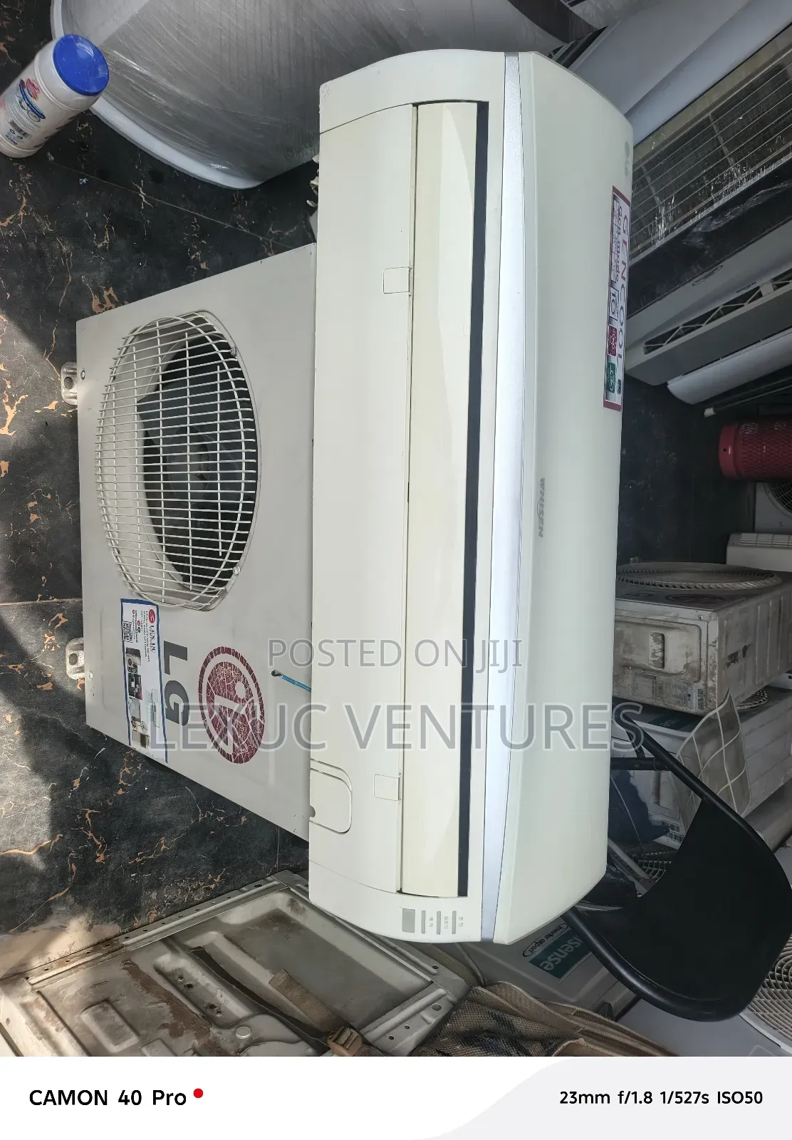 Lg Gen Cool Split Unit Ac Lg 1hp Korean Used 100% Copper Condenser