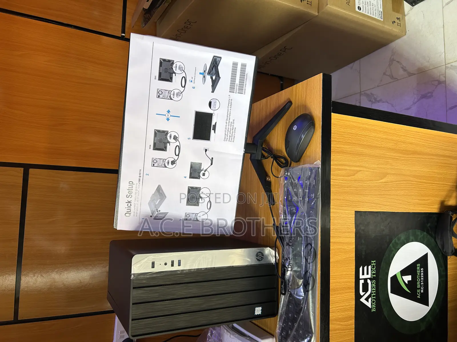 New Desktop Computer HP 290 G9 8GB Intel Core I5 SSD 256GB