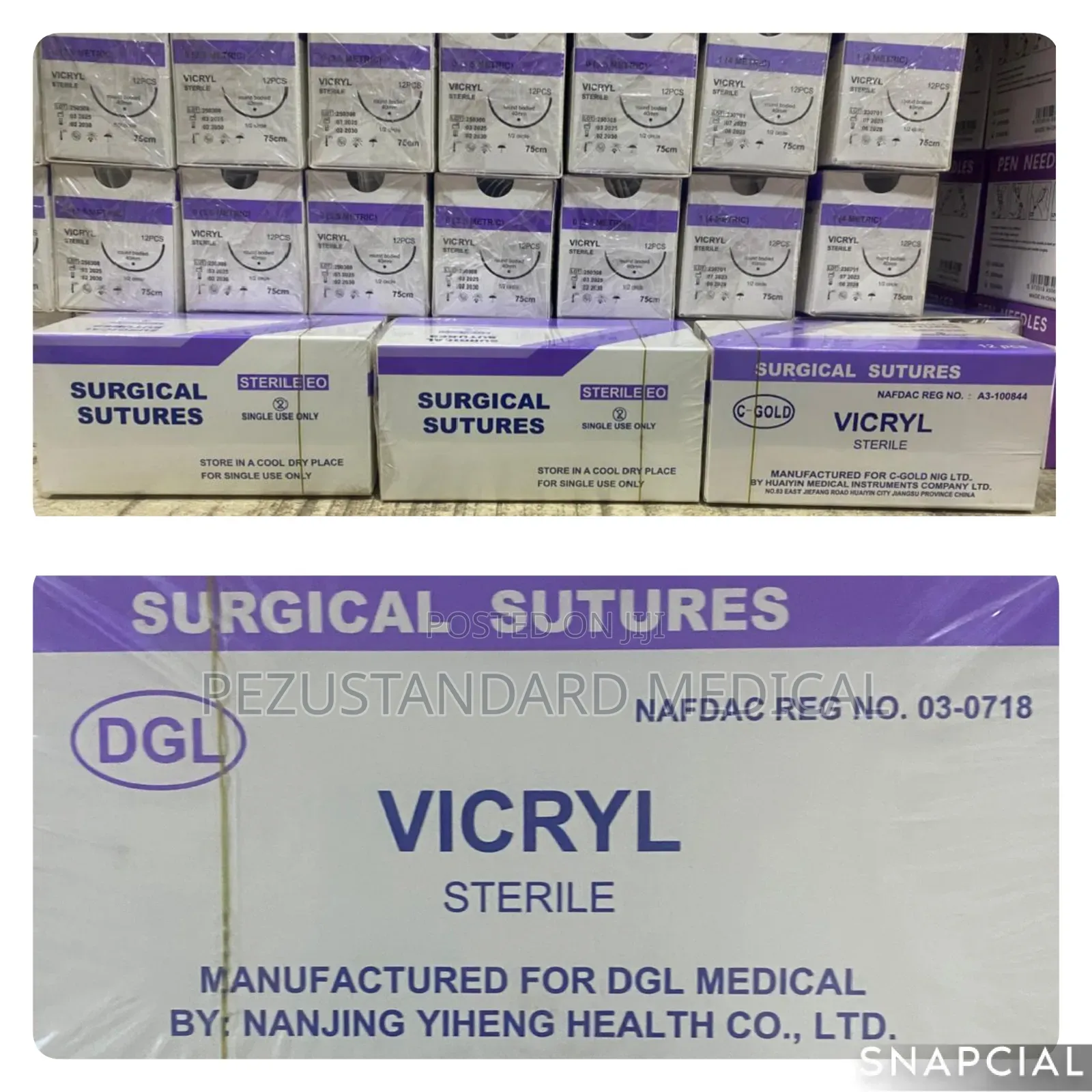 Surgical Sutures(Vicryl)