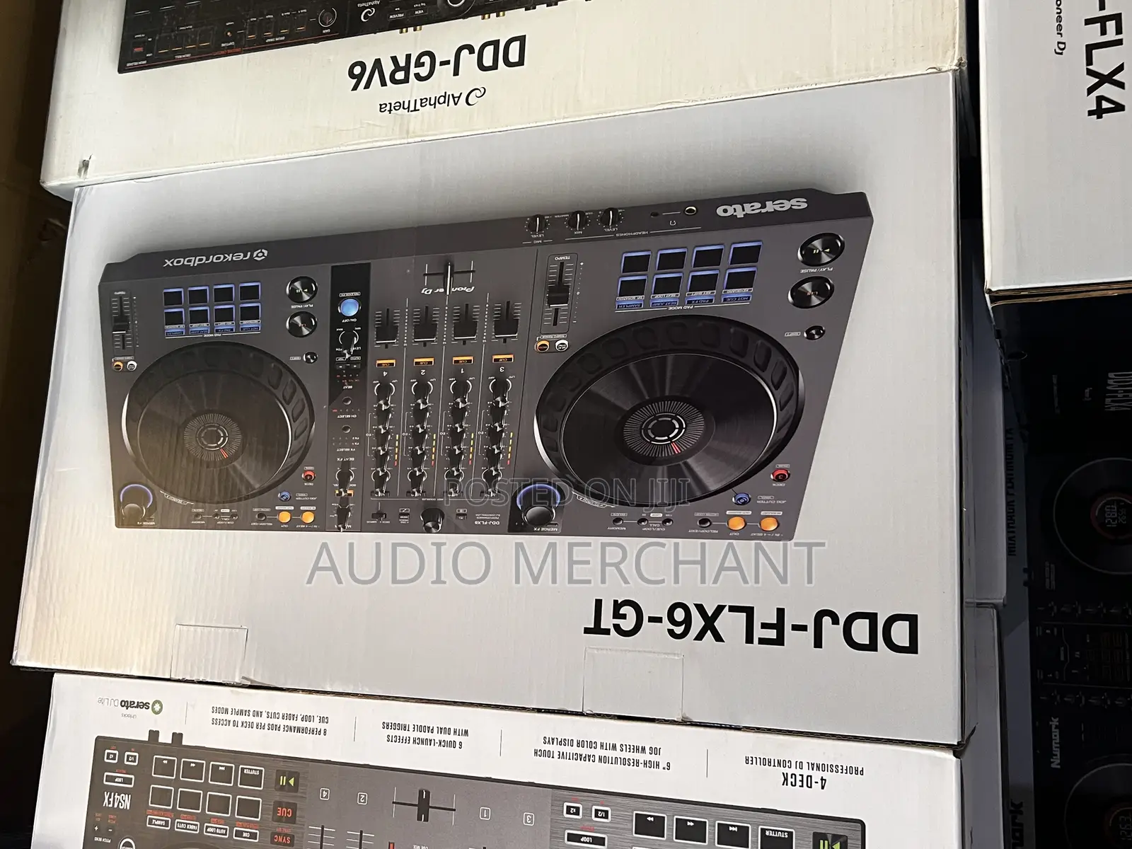 Pioneer Dj-DDJ-Flx6-Gt 4-Channel Dj Controller
