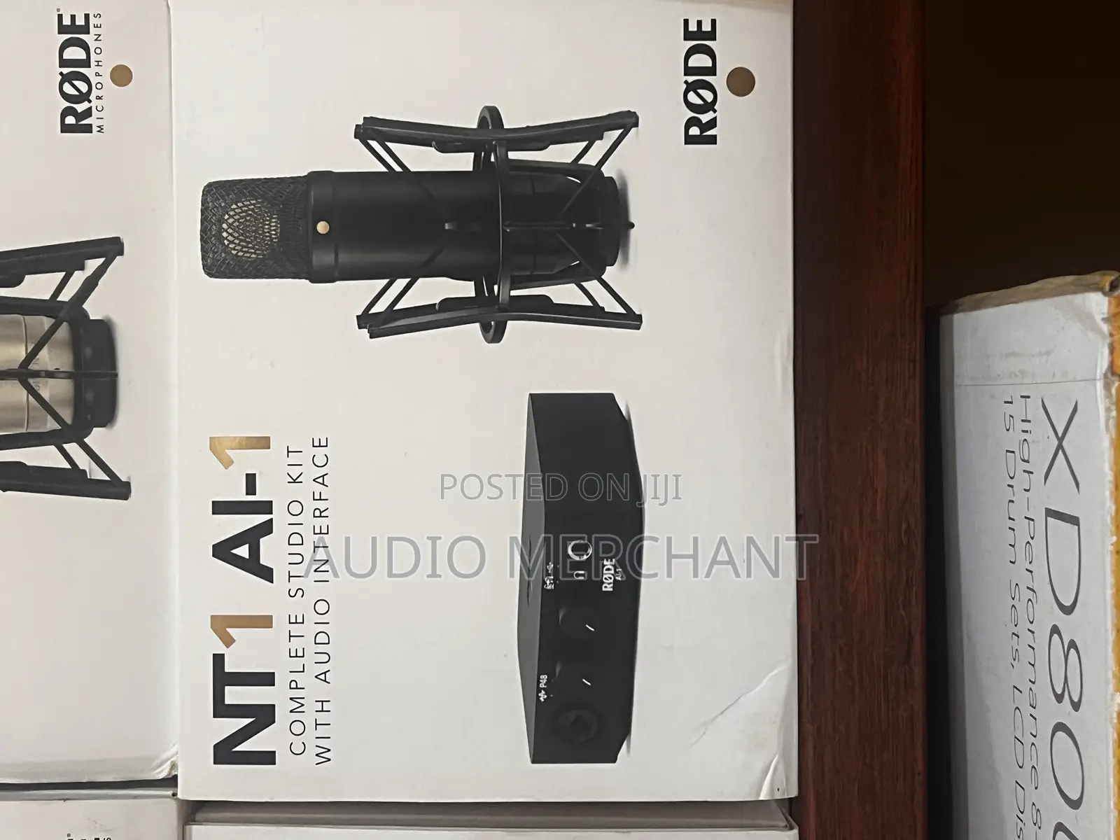 Rode Nt1 Ai-1 Complete Studio Kit,Microphone and Audio Interface