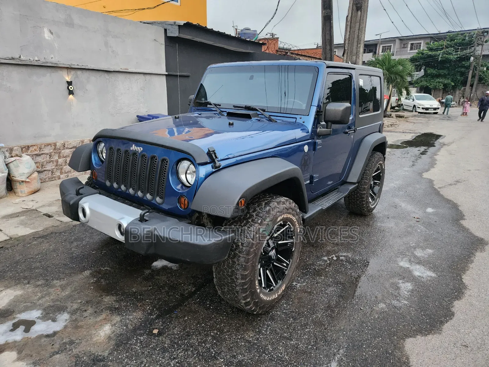 Jeep Wrangler Rubicon 2010 Blue