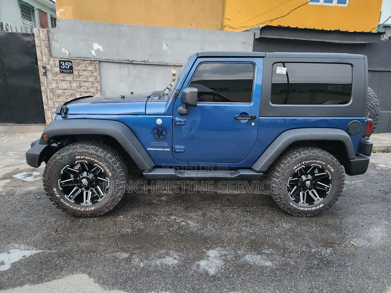 Jeep Wrangler Rubicon 2010 Blue