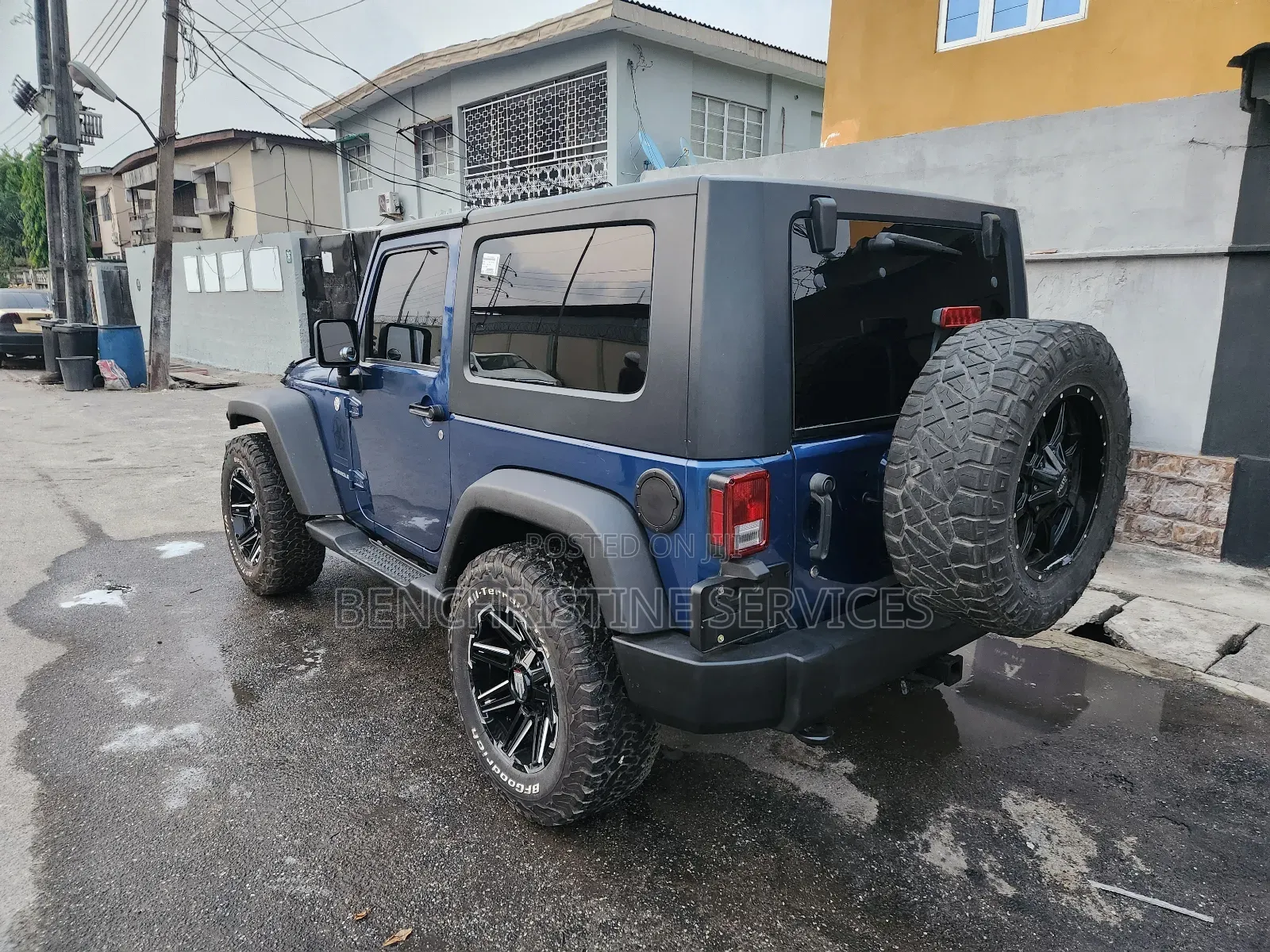 Jeep Wrangler Rubicon 2010 Blue