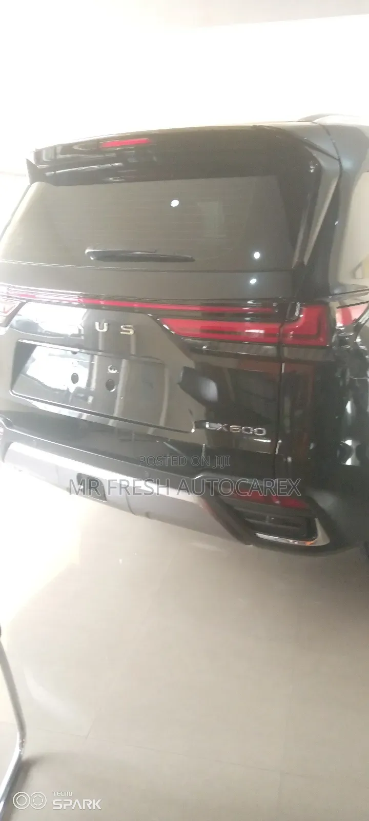 New Lexus LX 600 2025 Black