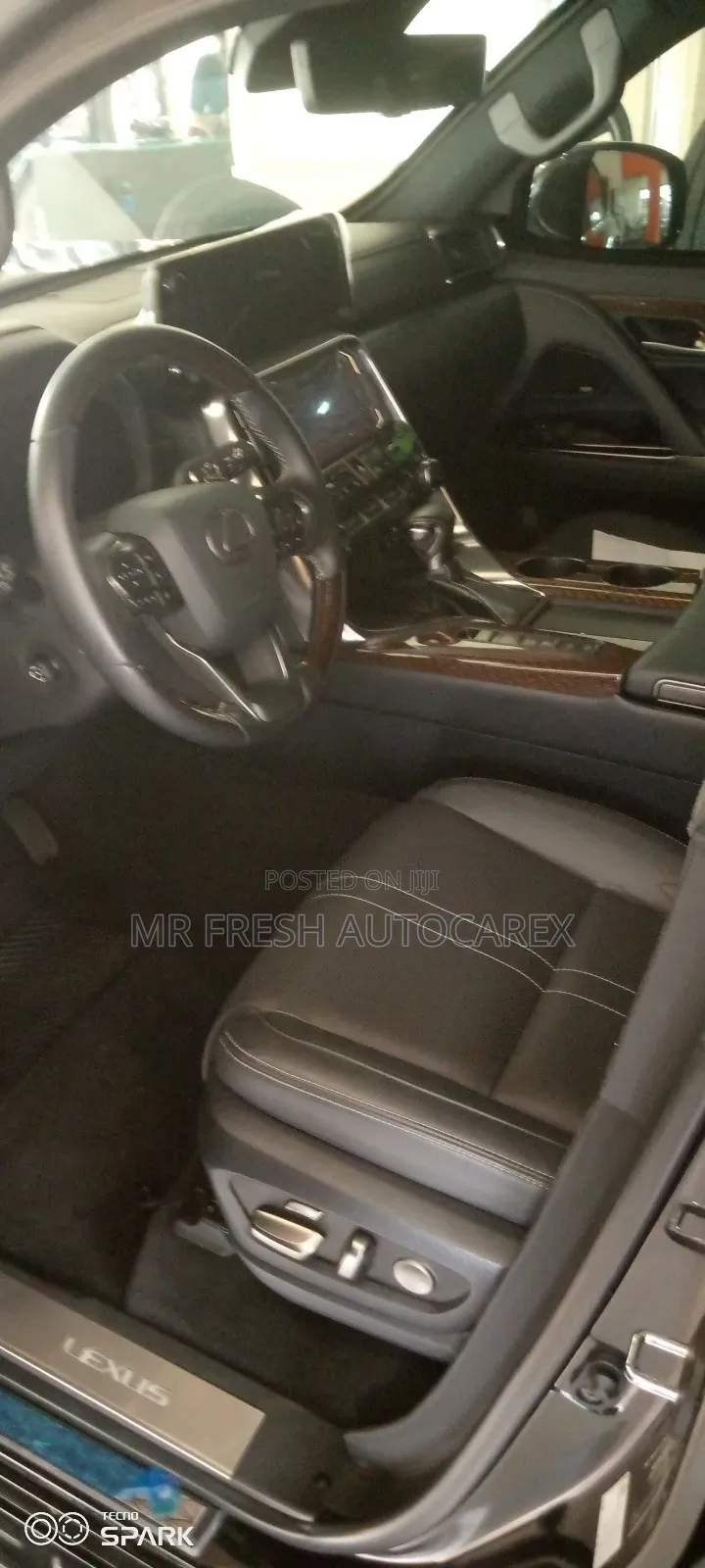 New Lexus LX 600 2025 Black