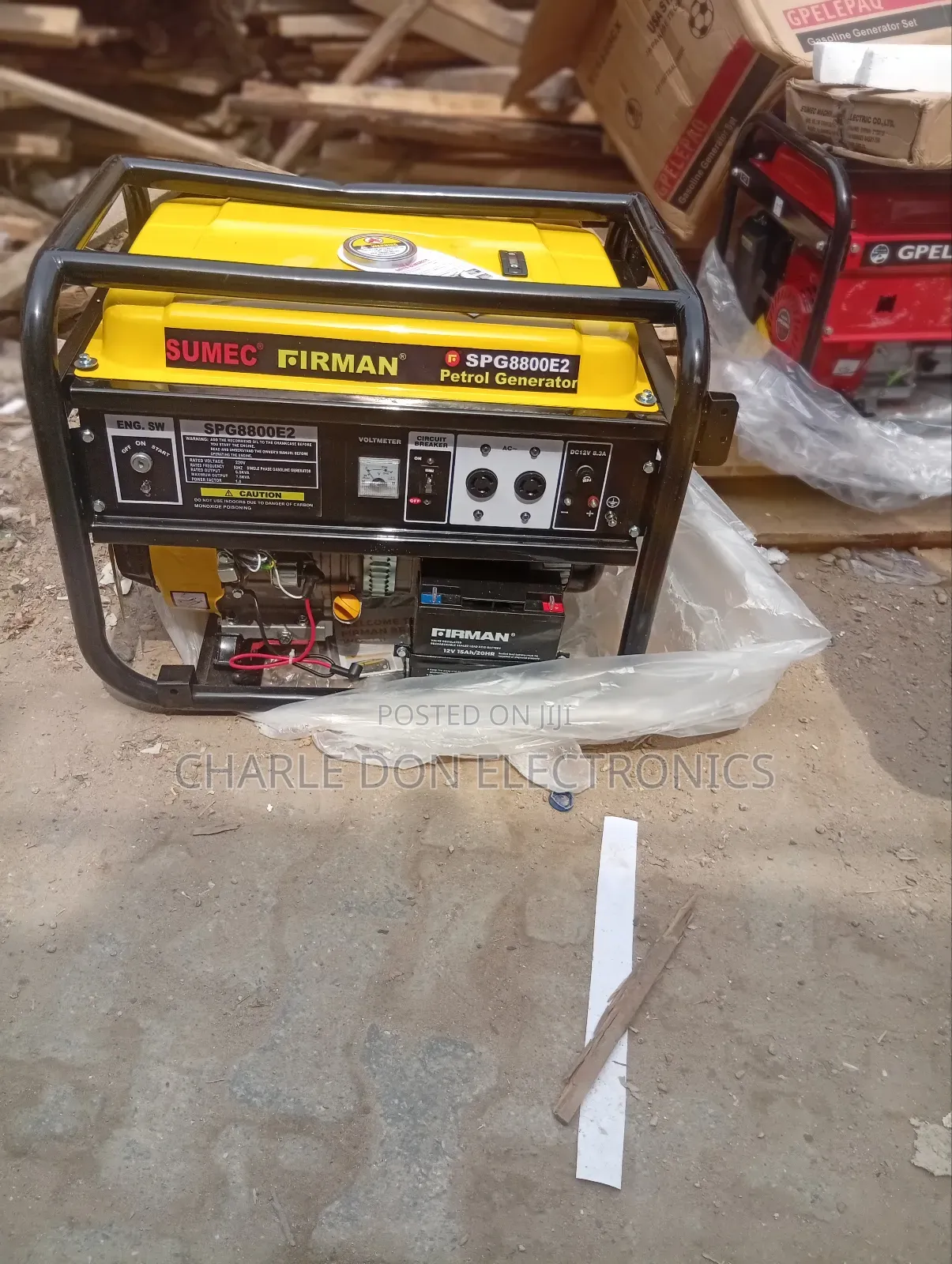 Firman 8kva Petrol Generator  Copper Coil