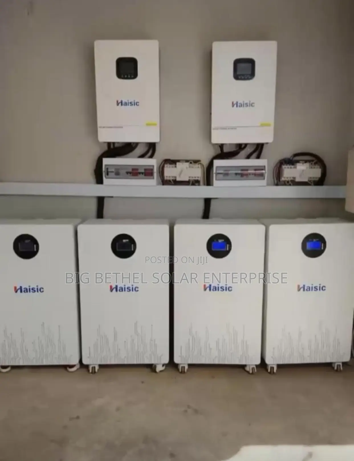 Hasic 15kwh 51.2v 300ah Solar Lithium Battery