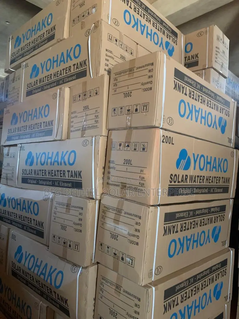 300l Ac /Dc Yohako Solar Water Heater