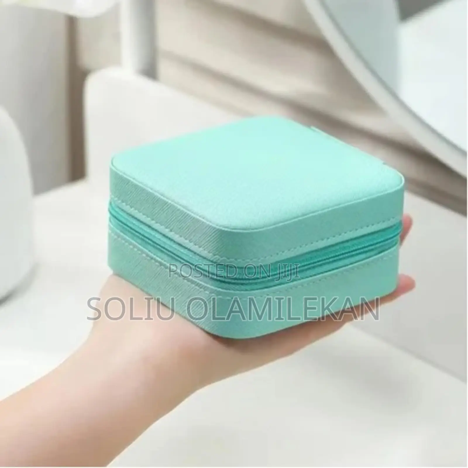 Jewellery Organiser/ Accessories Storage Box With Zipper