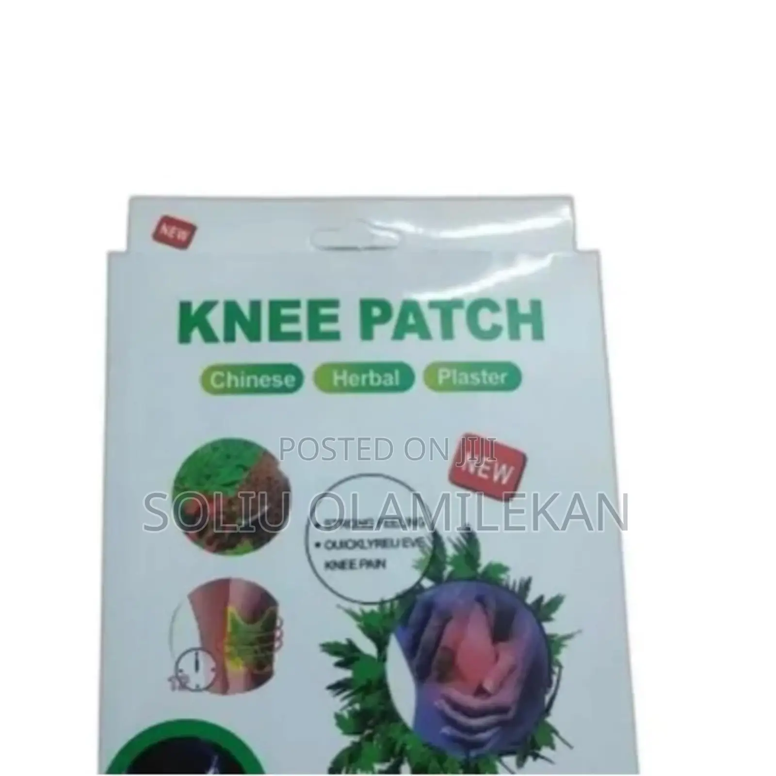 Knee Patch Chinese Herbal Plaster - 12 Patches