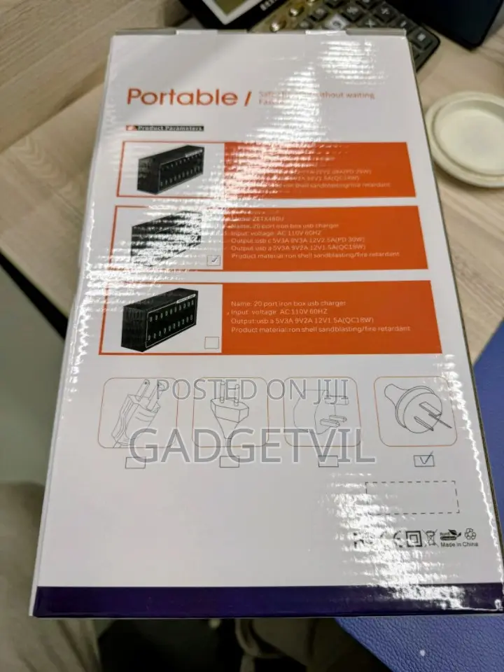 480w Multi Port Fast Charger