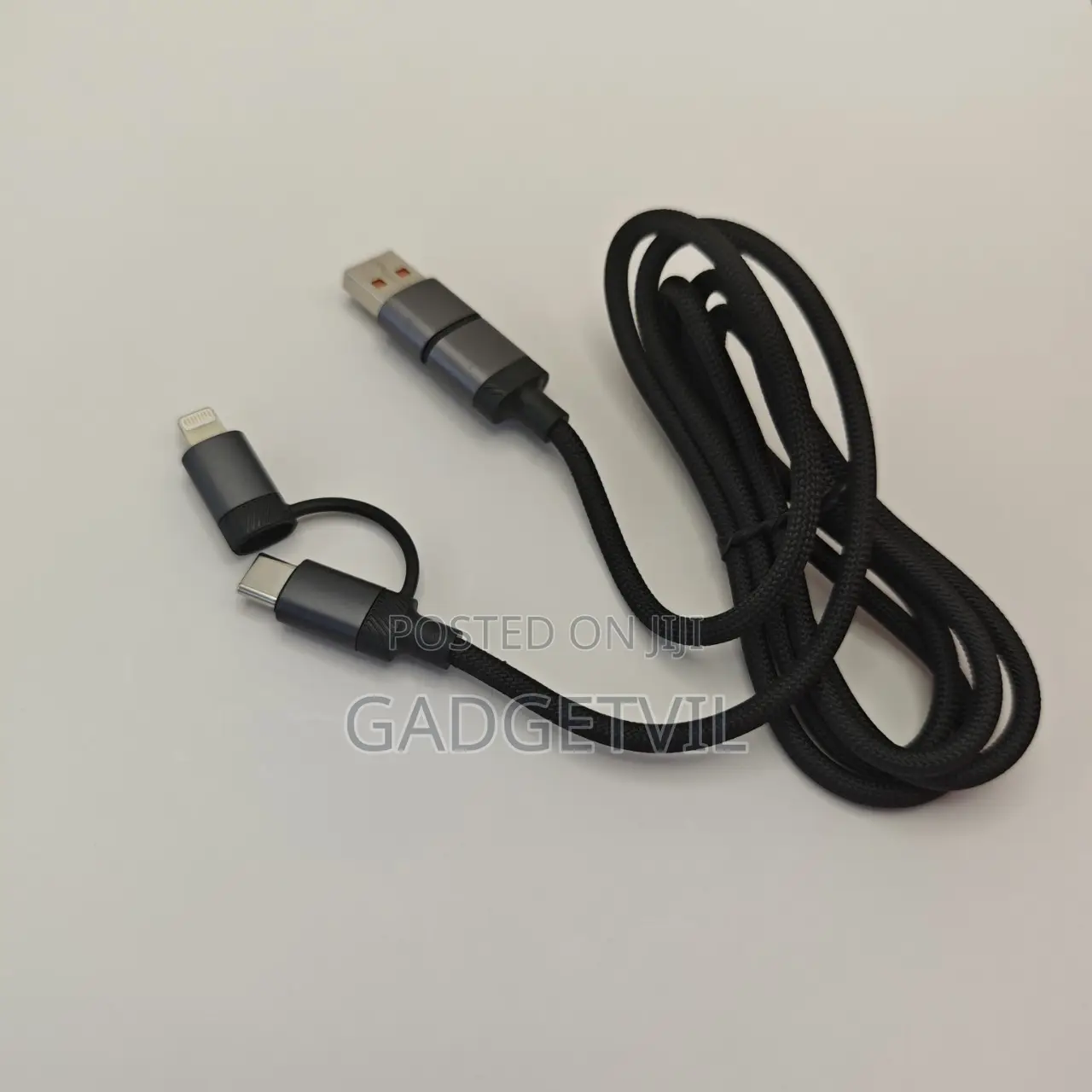 7a 240w Multifunctional 4 in 1 Port Data Cable
