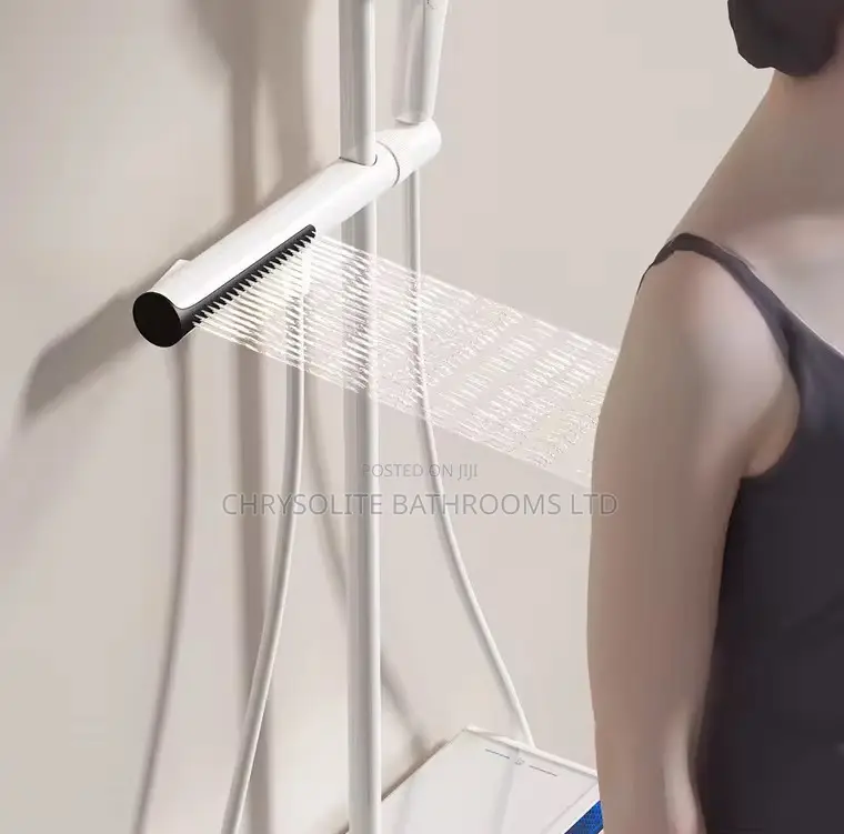 White Executive Shower Mixer