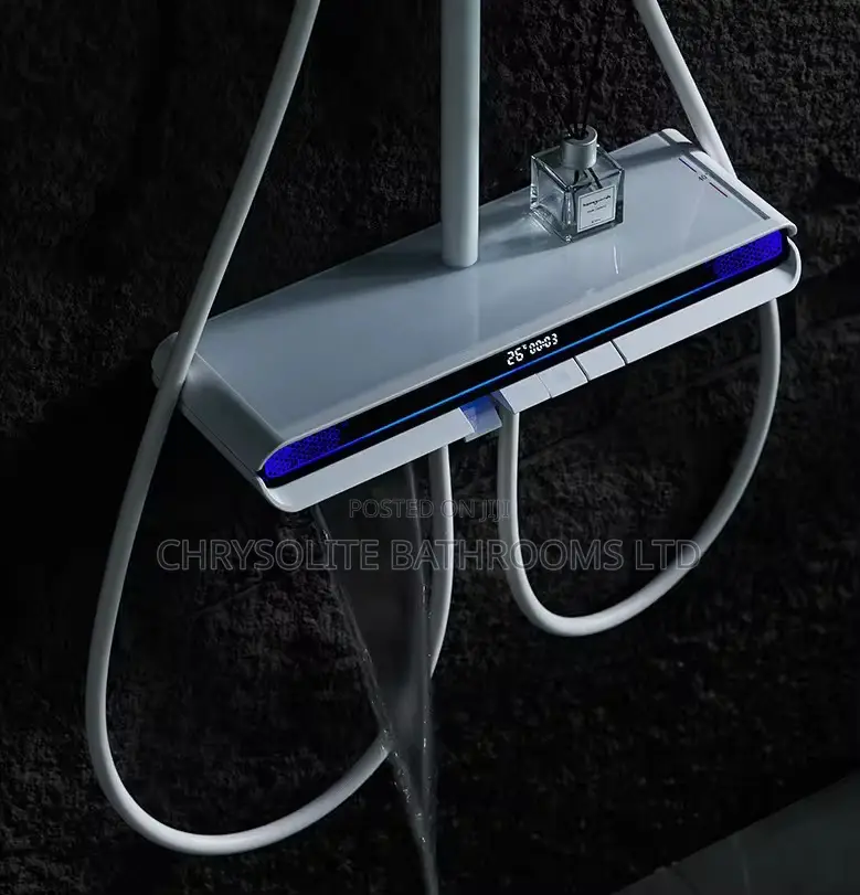 White Executive Shower Mixer