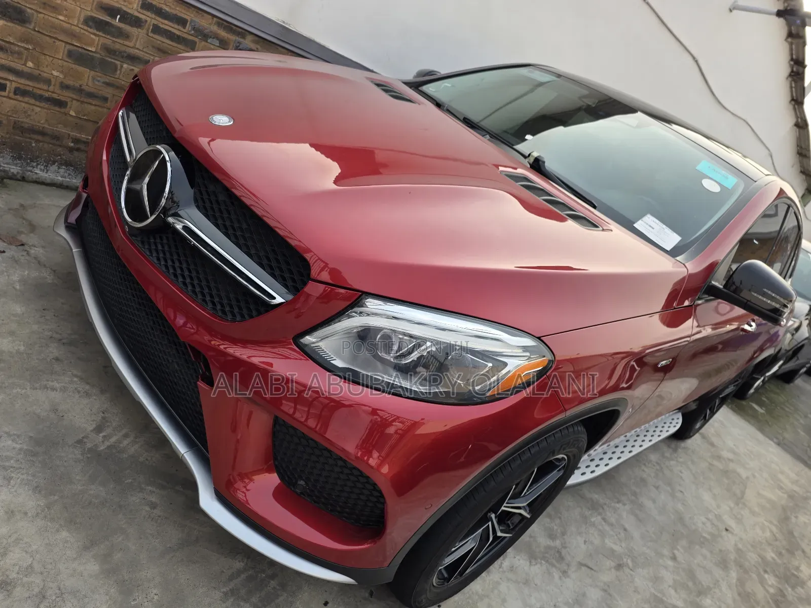 Mercedes-Benz GLE-Class 2016 Red