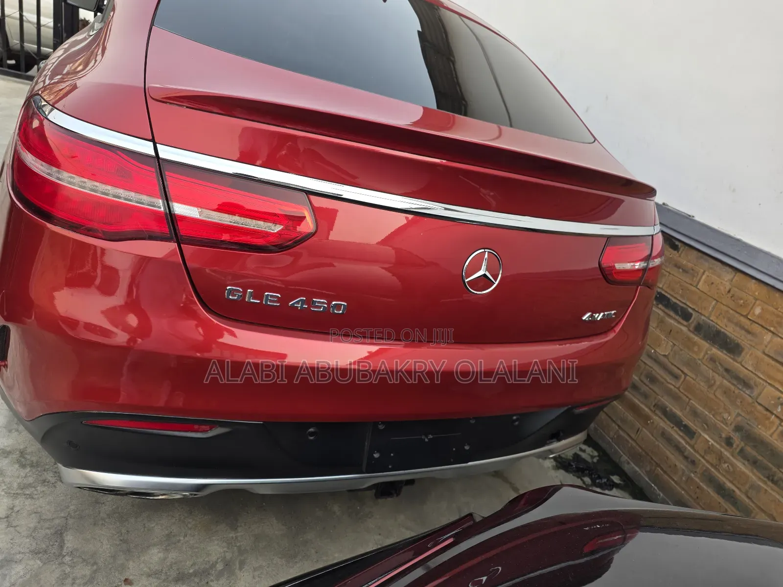 Mercedes-Benz GLE-Class 2016 Red