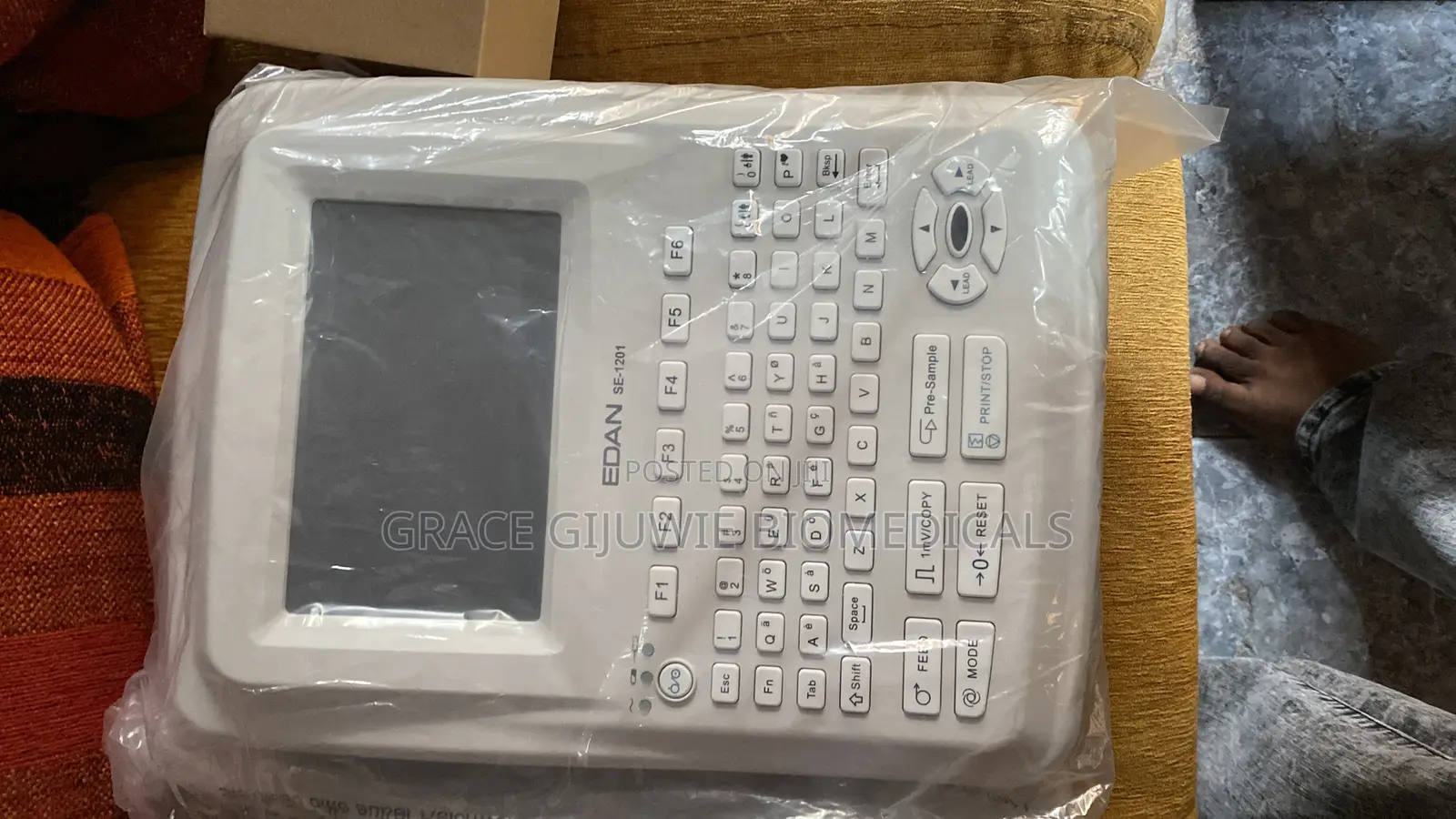 Edan12 Channel Ecg Machine