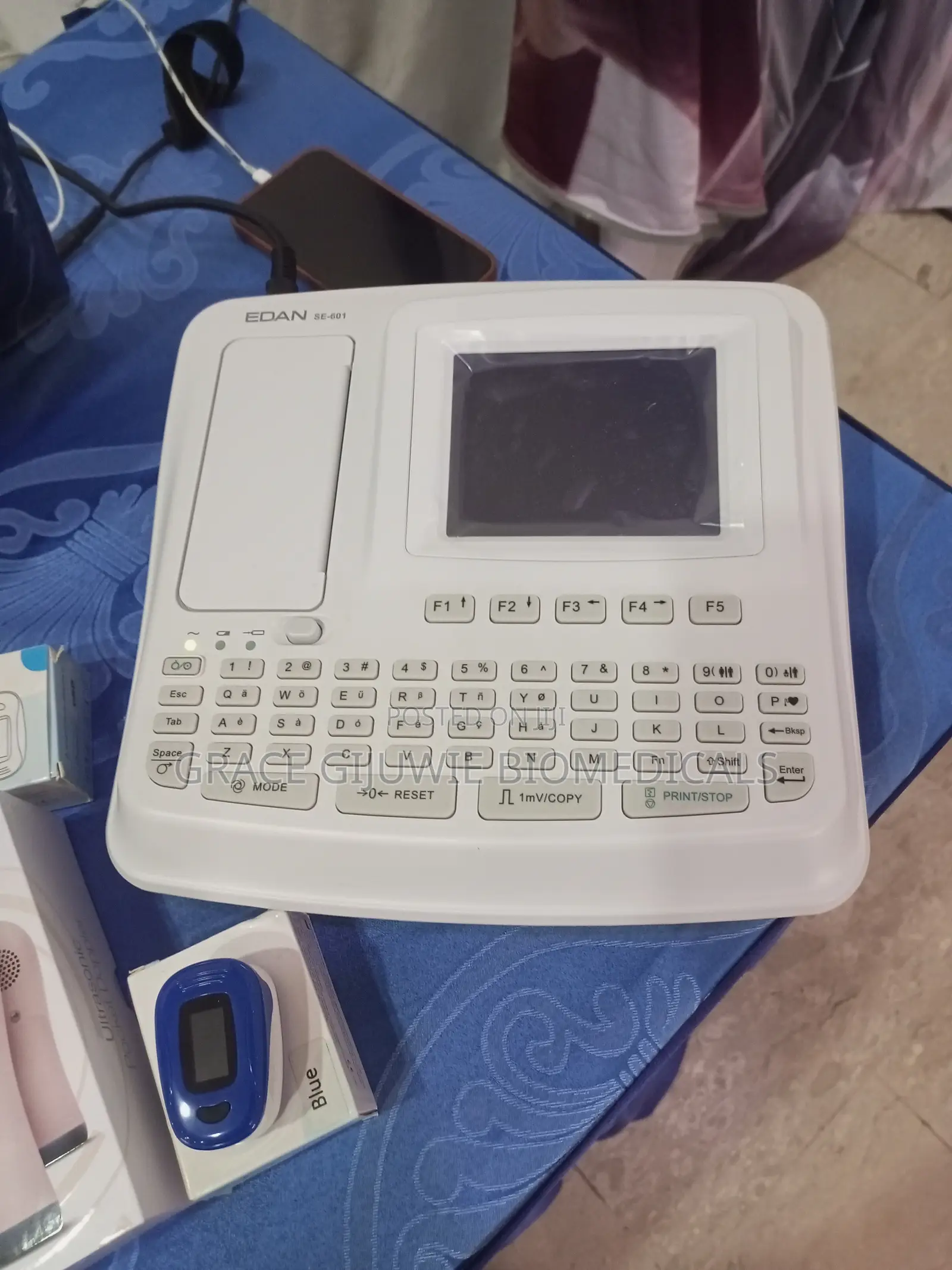Edan12 Channel Ecg Machine